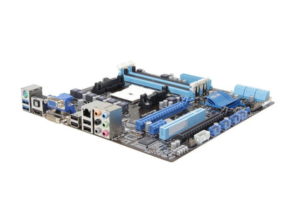 ASUS F1A55-M/CSM FM1 AMD A55 (Hudson D2) USB 3.0 HDMI Micro ATX AMD Motherboard with UEFI BIOS