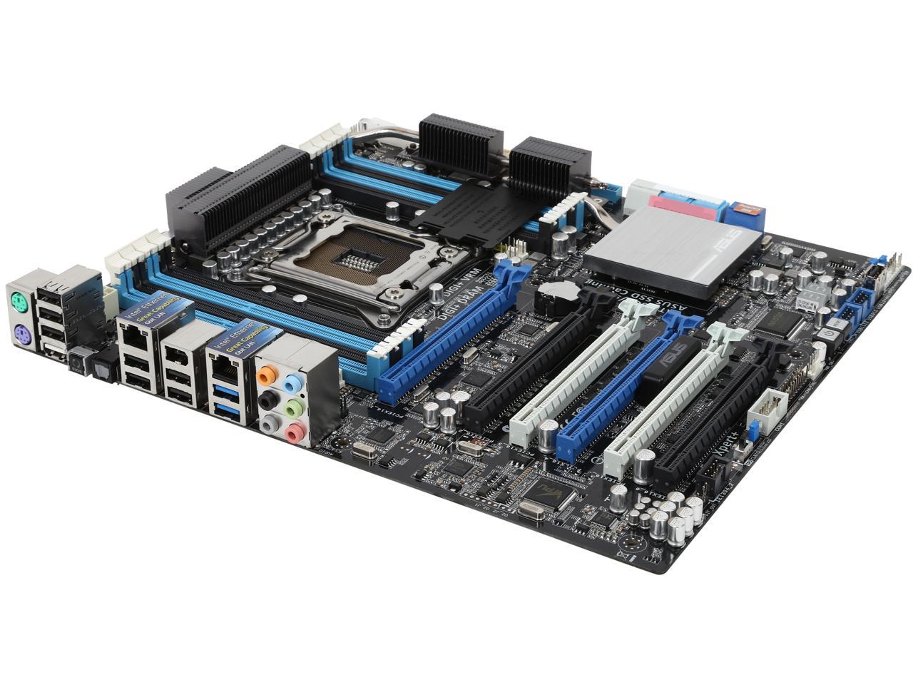 ASUS P9X79 WS LGA 2011 Intel X79 SATA 6Gb/s USB 3.0 SSI CEB Intel Motherboard with USB BIOS