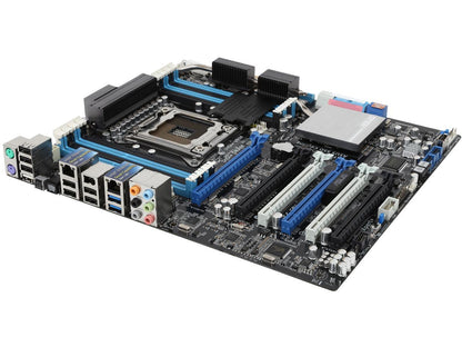 ASUS P9X79 WS LGA 2011 Intel X79 SATA 6Gb/s USB 3.0 SSI CEB Intel Motherboard with USB BIOS