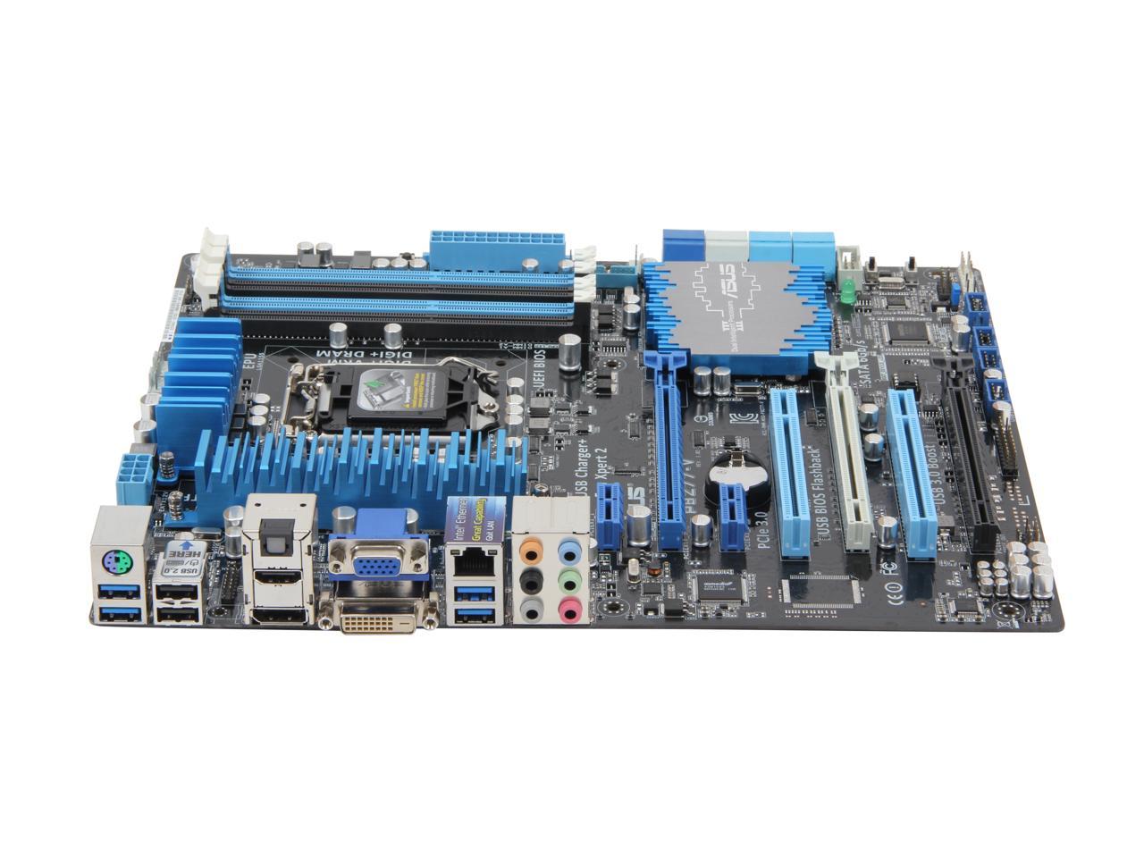 ASUS P8Z77-V LGA 1155 Intel Z77 HDMI SATA 6Gb/s USB 3.0 ATX Intel Motherboard