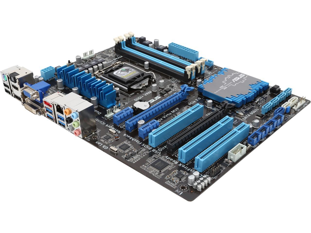 ASUS P8Z77-V LE LGA 1155 Intel Z77 HDMI SATA 6Gb/s USB 3.0 ATX Intel Motherboard