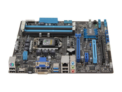 ASUS P8H77-M/CSM LGA 1155 Intel H77 HDMI SATA 6Gb/s USB 3.0 Micro ATX Intel Motherboard