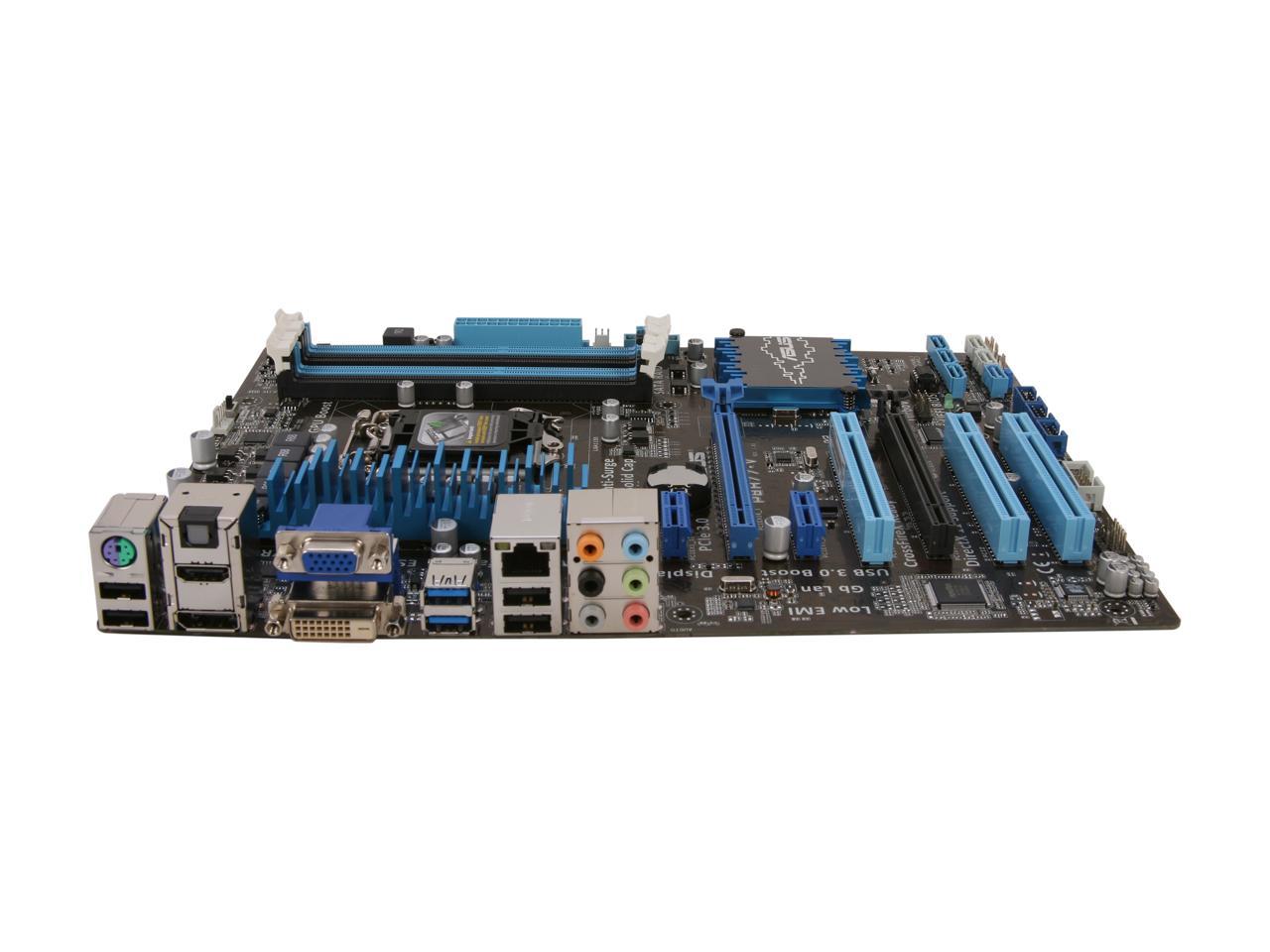ASUS P8H77-V LGA 1155 Intel H77 HDMI SATA 6Gb/s USB 3.0 ATX Intel Motherboard