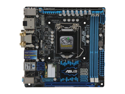 ASUS P8Z77-I Deluxe LGA 1155 Intel Z77 HDMI SATA 6Gb/s USB 3.0 Mini ITX Intel Motherboard with USB BIOS