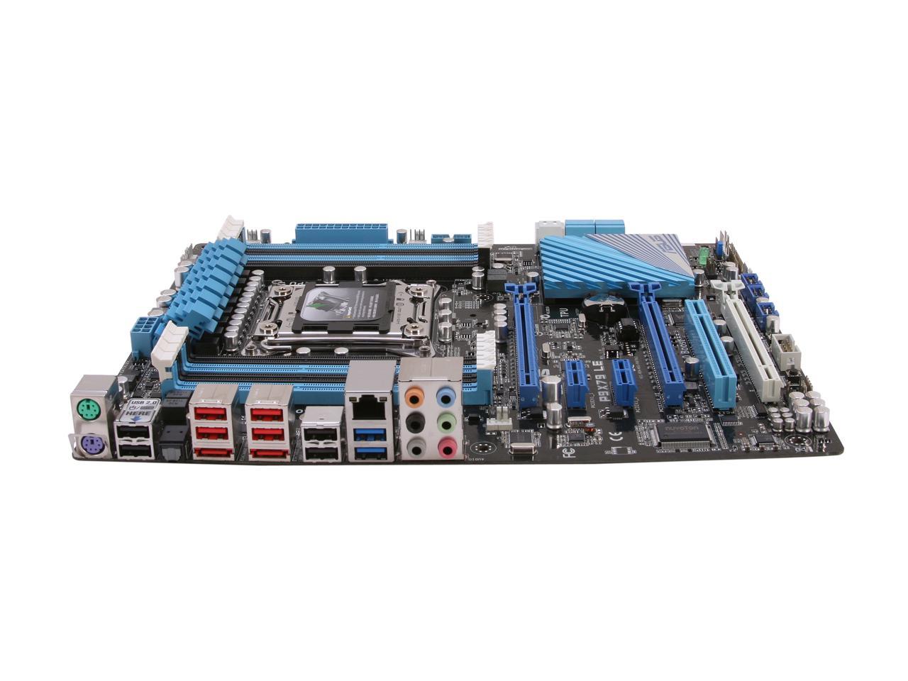 ASUS P9X79 LE LGA 2011 Intel X79 SATA 6Gb/s USB 3.0 ATX Intel Motherboard
