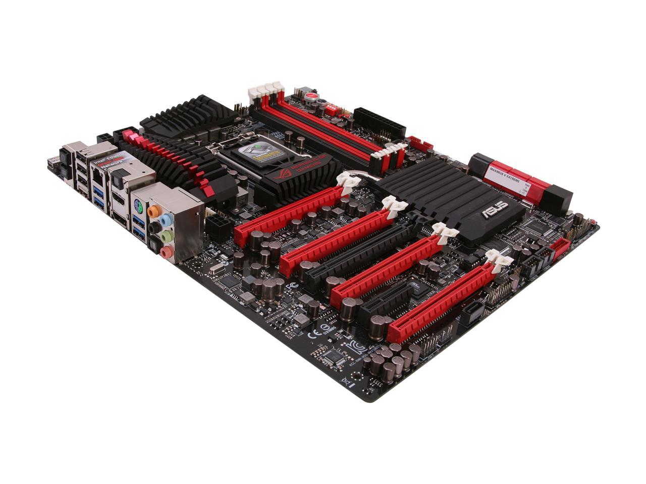 ASUS Maximus V EXTREME LGA 1155 Intel Z77 HDMI SATA 6Gb/s USB 3.0 Extended ATX Intel Motherboard