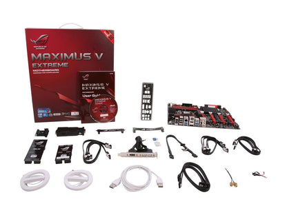 ASUS Maximus V EXTREME LGA 1155 Intel Z77 HDMI SATA 6Gb/s USB 3.0 Extended ATX Intel Motherboard