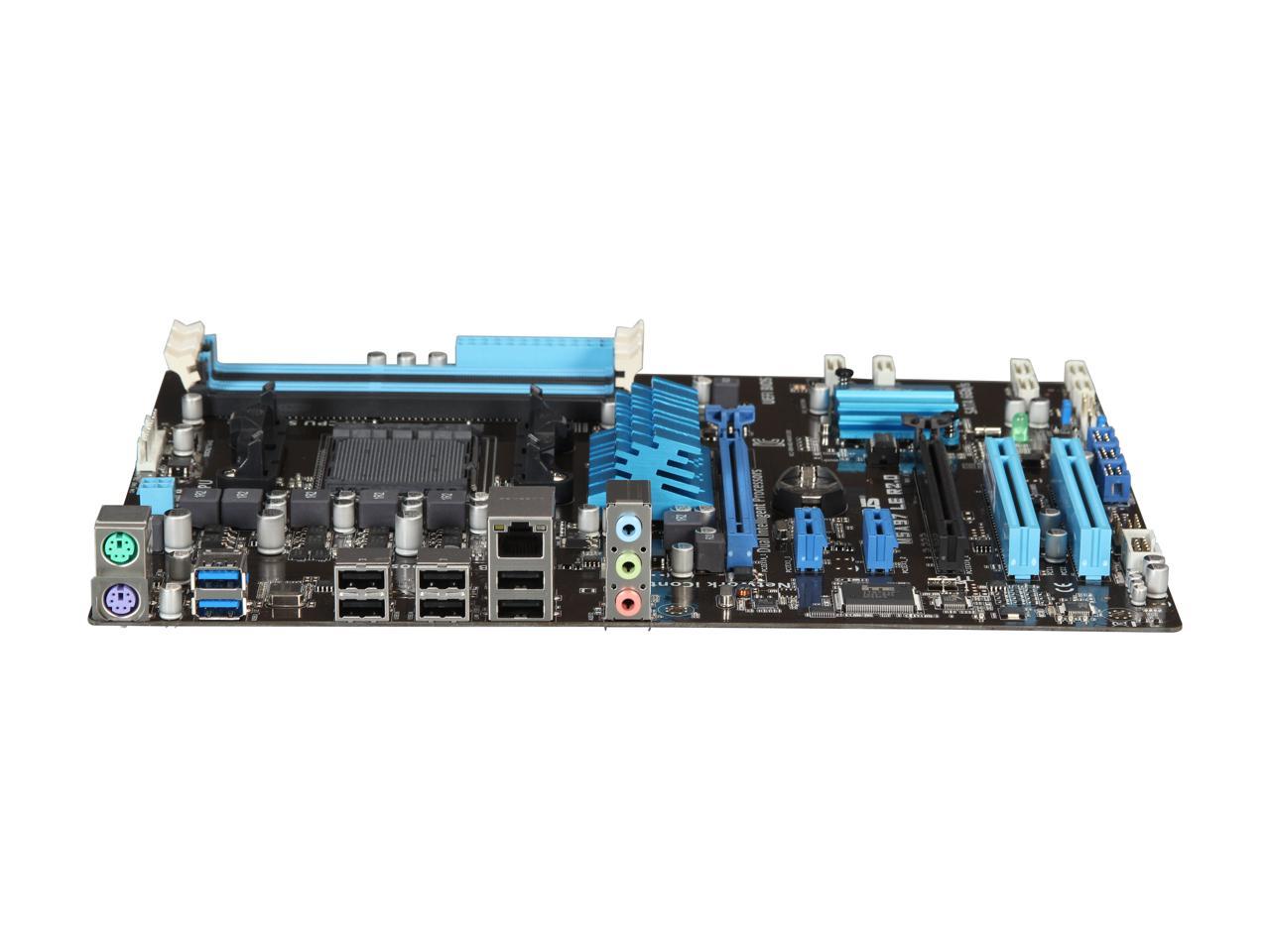 ASUS M5A97 LE R2.0 AM3+ AMD 970 + SB950 SATA 6Gb/s USB 3.0 ATX AMD Motherboard with UEFI BIOS