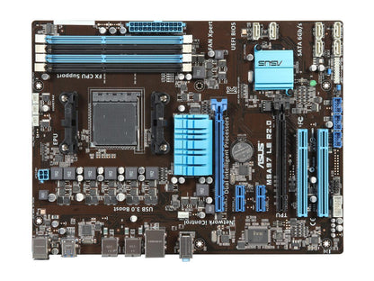 ASUS M5A97 LE R2.0 AM3+ AMD 970 + SB950 SATA 6Gb/s USB 3.0 ATX AMD Motherboard with UEFI BIOS