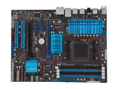 ASUS M5A97 R2.0 AM3+ AMD 970 + SB 950 SATA 6Gb/s USB 3.0 ATX AMD Motherboard with UEFI BIOS