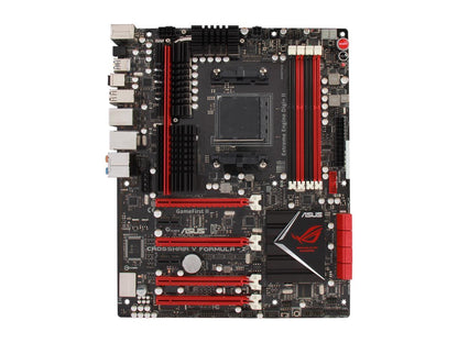 ASUS ROG Crosshair V Formula-Z AM3+ AMD 990FX + SB950 SATA 6Gb/s USB 3.0 ATX AMD Gaming Motherboard with 3-Way SLI/CrossFireX Support and UEFI BIOS