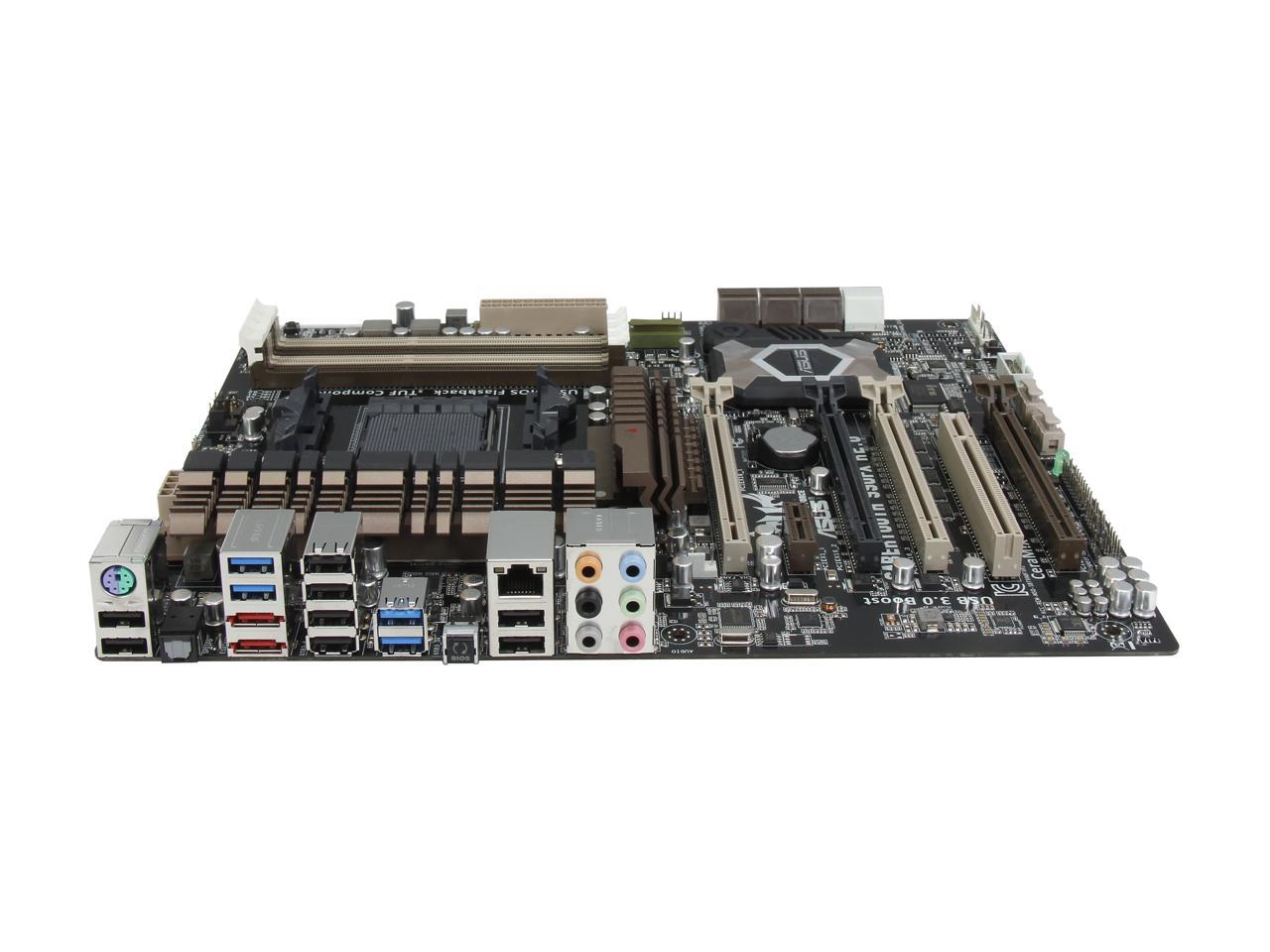 ASUS TUF SABERTOOTH 990FX R2.0 AM3+ AMD 990FX + SB950 SATA 6Gb/s USB 3.0 ATX AMD Motherboard with UEFI BIOS