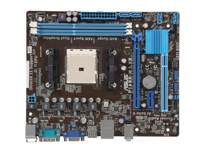 ASUS F1A55-M LX3 FM1 AMD A55 (Hudson D2) uATX AMD Motherboard