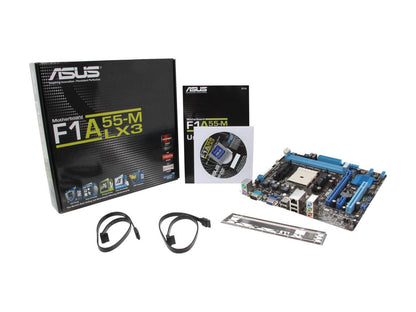 ASUS F1A55-M LX3 FM1 AMD A55 (Hudson D2) uATX AMD Motherboard
