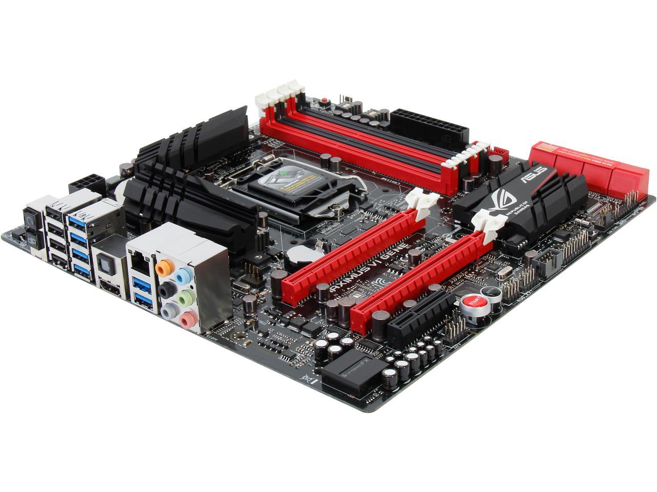 ASUS MAXIMUS VI GENE LGA 1150 Intel Z87 HDMI SATA 6Gb/s USB 3.0 Micro ATX Intel Motherboard