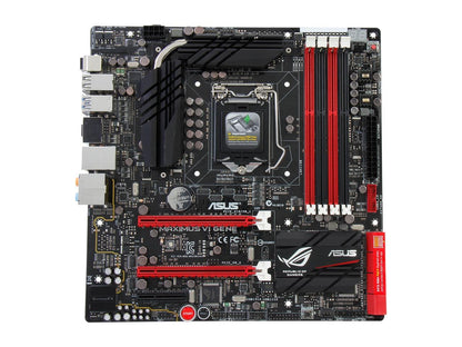 ASUS MAXIMUS VI GENE LGA 1150 Intel Z87 HDMI SATA 6Gb/s USB 3.0 Micro ATX Intel Motherboard