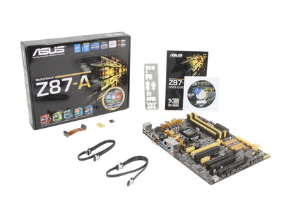 ASUS Z87-A LGA 1150 Intel Z87 HDMI SATA 6Gb/s USB 3.0 ATX Intel Motherboard