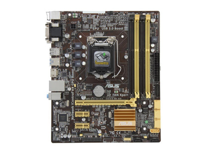 ASUS B85M-G LGA 1150 Intel B85 HDMI SATA 6Gb/s USB 3.0 Micro ATX Intel Motherboard