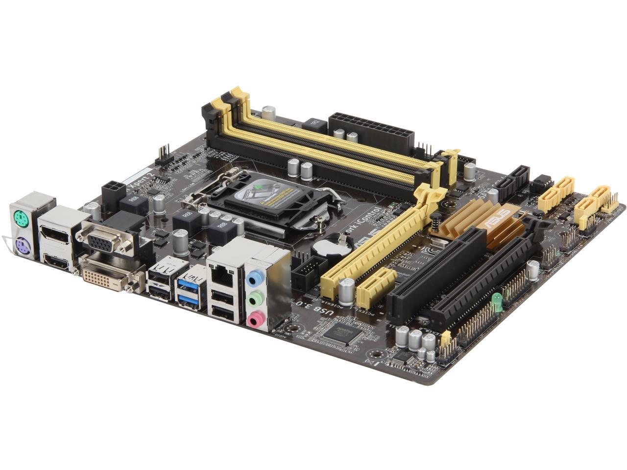 ASUS B85M-E/CSM LGA 1150 Intel B85 HDMI SATA 6Gb/s USB 3.0 Micro ATX Intel Motherboard