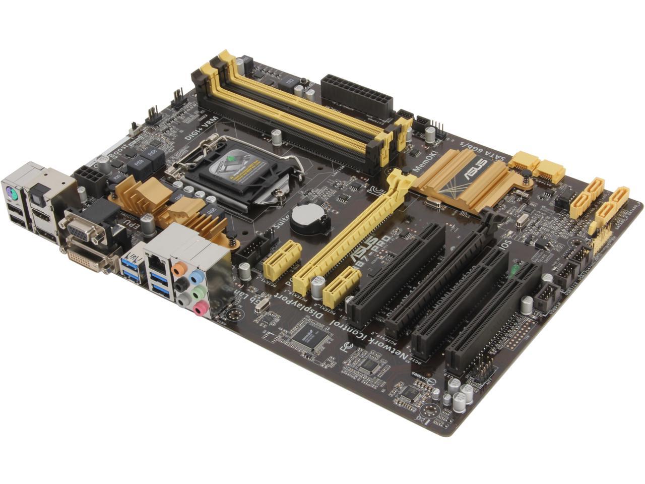 ASUS H87-PRO LGA 1150 Intel H87 HDMI SATA 6Gb/s USB 3.0 ATX Intel Motherboard with UEFI BIOS