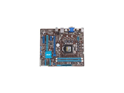 ASUS P8H77-M LE LGA 1155 Intel H77 HDMI SATA 6Gb/s USB 3.0 uATX Intel Motherboard with UEFI BIOS