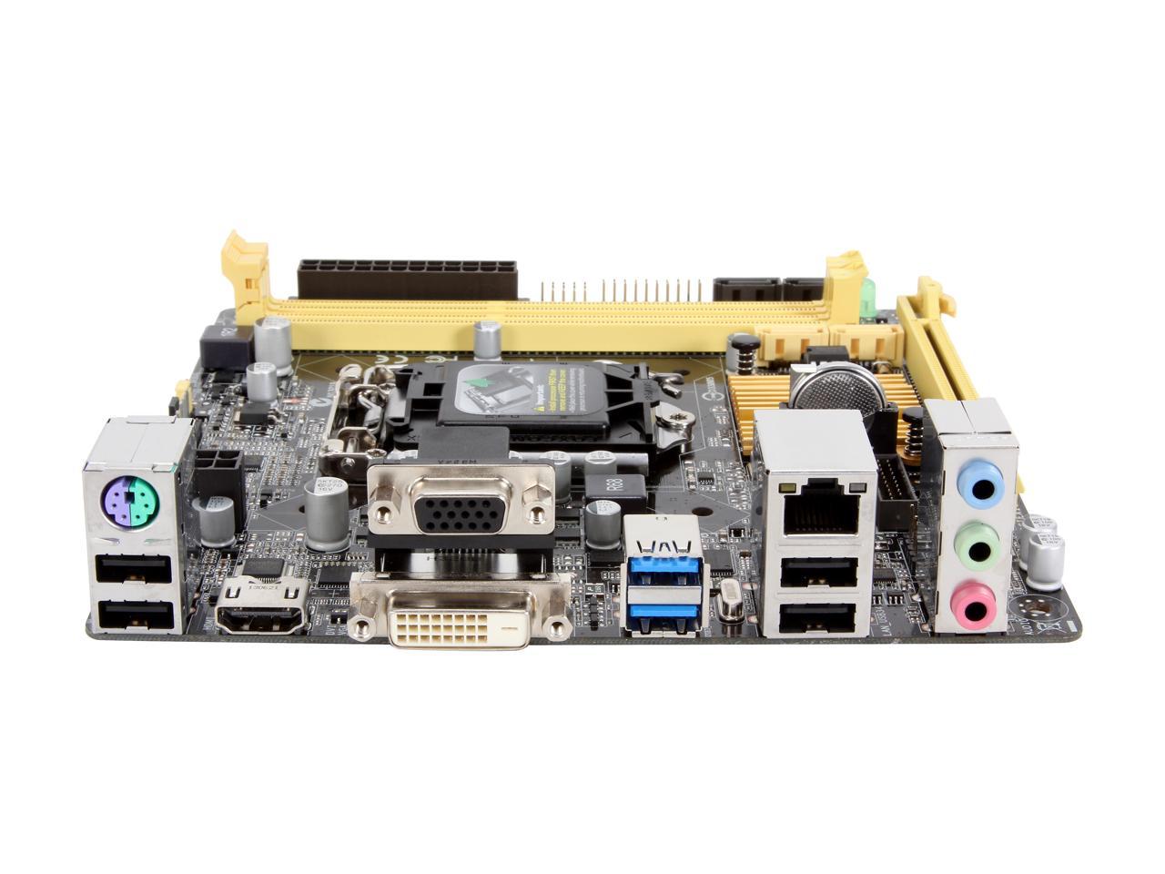 ASUS H81I-PLUS LGA 1150 Intel H81 HDMI SATA 6Gb/s USB 3.0 Mini ITX Intel Motherboard