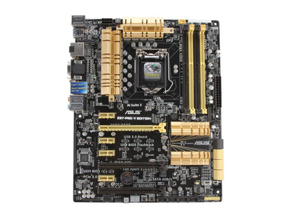 ASUS Z87-PRO (V EDITION) LGA 1150 Intel Z87 HDMI SATA 6Gb/s USB 3.0 ATX Intel Motherboard