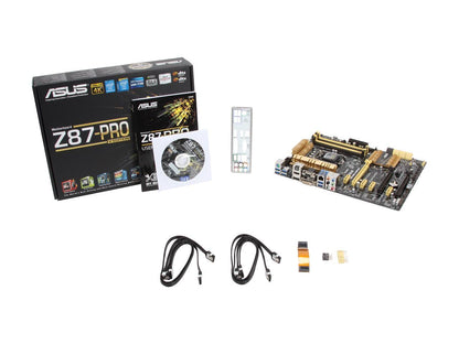 ASUS Z87-PRO (V EDITION) LGA 1150 Intel Z87 HDMI SATA 6Gb/s USB 3.0 ATX Intel Motherboard