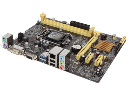 ASUS H81M-K LGA 1150 Intel H81 SATA 6Gb/s USB 3.1 uATX Intel Motherboard