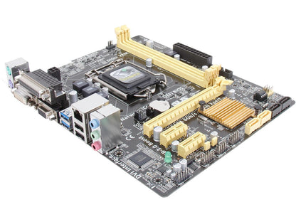 ASUS H81M-D PLUS LGA 1150 Intel H81 SATA 6Gb/s USB 3.0 Micro ATX Intel Motherboard