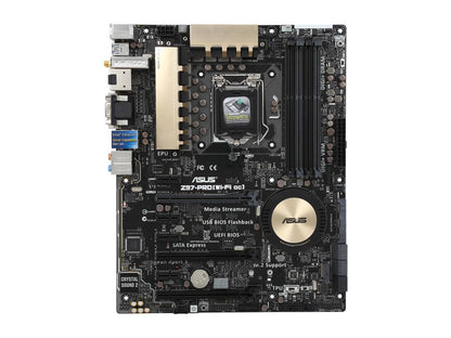 ASUS Z97-PRO(Wi-Fi ac) LGA 1150 Intel Z97 HDMI SATA 6Gb/s USB 3.0 ATX Intel Motherboard