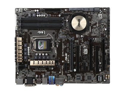 ASUS Z97-A LGA 1150 Intel Z97 HDMI SATA 6Gb/s USB 3.0 ATX Intel Motherboard