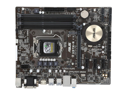 ASUS H97M-E/CSM LGA 1150 Intel H97 HDMI SATA 6Gb/s USB 3.0 Micro ATX Intel Motherboard
