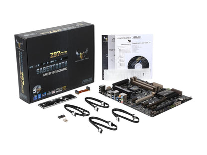 ASUS SABERTOOTH Z97 MARK2 LGA 1150 Intel Z97 HDMI SATA 6Gb/s USB 3.0 ATX Intel Motherboard
