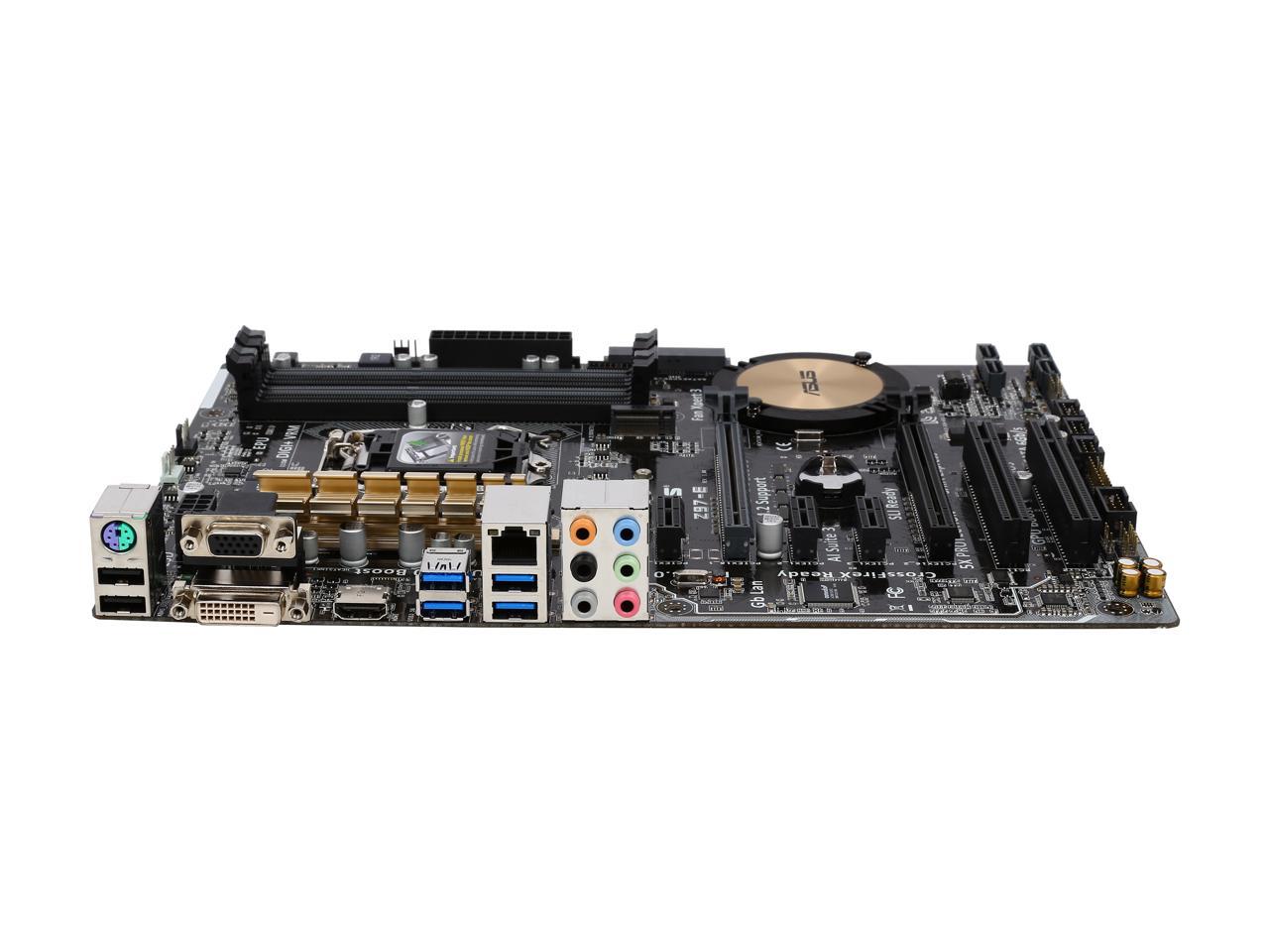 ASUS Z97-E LGA 1150 Intel Z97 HDMI SATA 6Gb/s USB 3.0 ATX Intel Motherboard