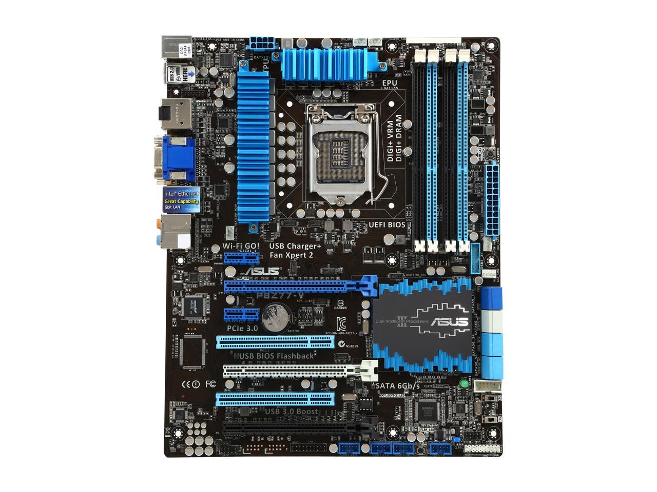 ASUS P8Z77-V-R LGA 1155 Intel Z77 HDMI SATA 6Gb/s USB 3.0 ATX Intel Motherboard - Certified - Grade A