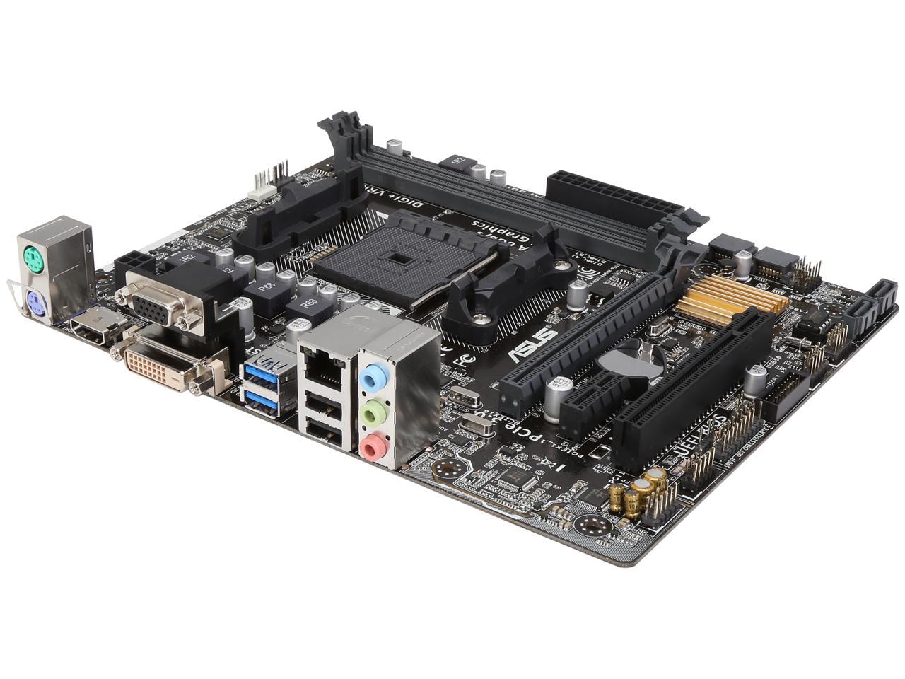ASUS A68HM-Plus FM2+ AMD A68H FCH (Bolton D2H) SATA 6Gb/s USB 3.0 HDMI Micro ATX AMD Motherboard