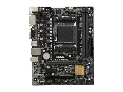 ASUS A68HM-E FM2+ AMD A68H FCH (Bolton D2H) SATA 6Gb/s USB 3.0 Micro ATX AMD Motherboard