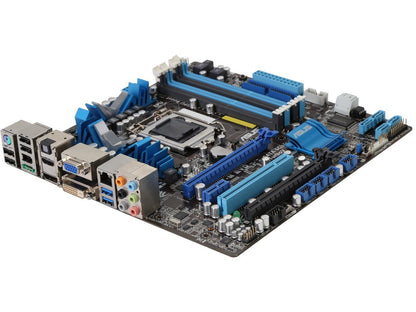 ASUS P8H67-M EVO REV 3.0-R LGA 1155 Intel H67 HDMI SATA 6Gb/s USB 3.0 Micro ATX Intel Motherboard with UEFI BIOS