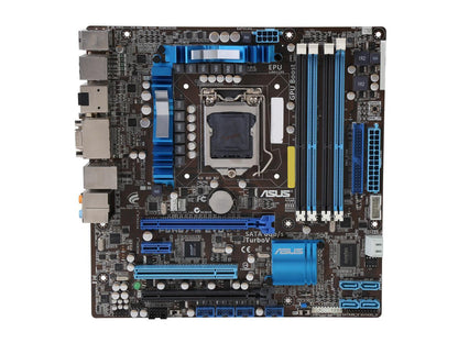ASUS P8H67-M EVO REV 3.0-R LGA 1155 Intel H67 HDMI SATA 6Gb/s USB 3.0 Micro ATX Intel Motherboard with UEFI BIOS