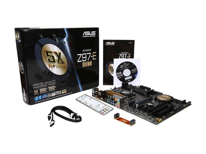 ASUS Z97-E/USB3.1 LGA 1150 Intel Z97 HDMI SATA 6Gb/s USB 3.1 USB 3.0 ATX Intel Motherboard