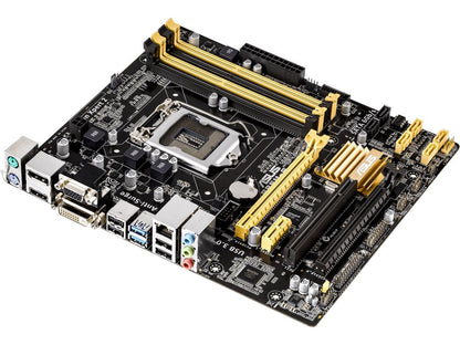ASUS B85M-E LGA 1150 Intel B85 Express USB 3.0 Intel Motherboard