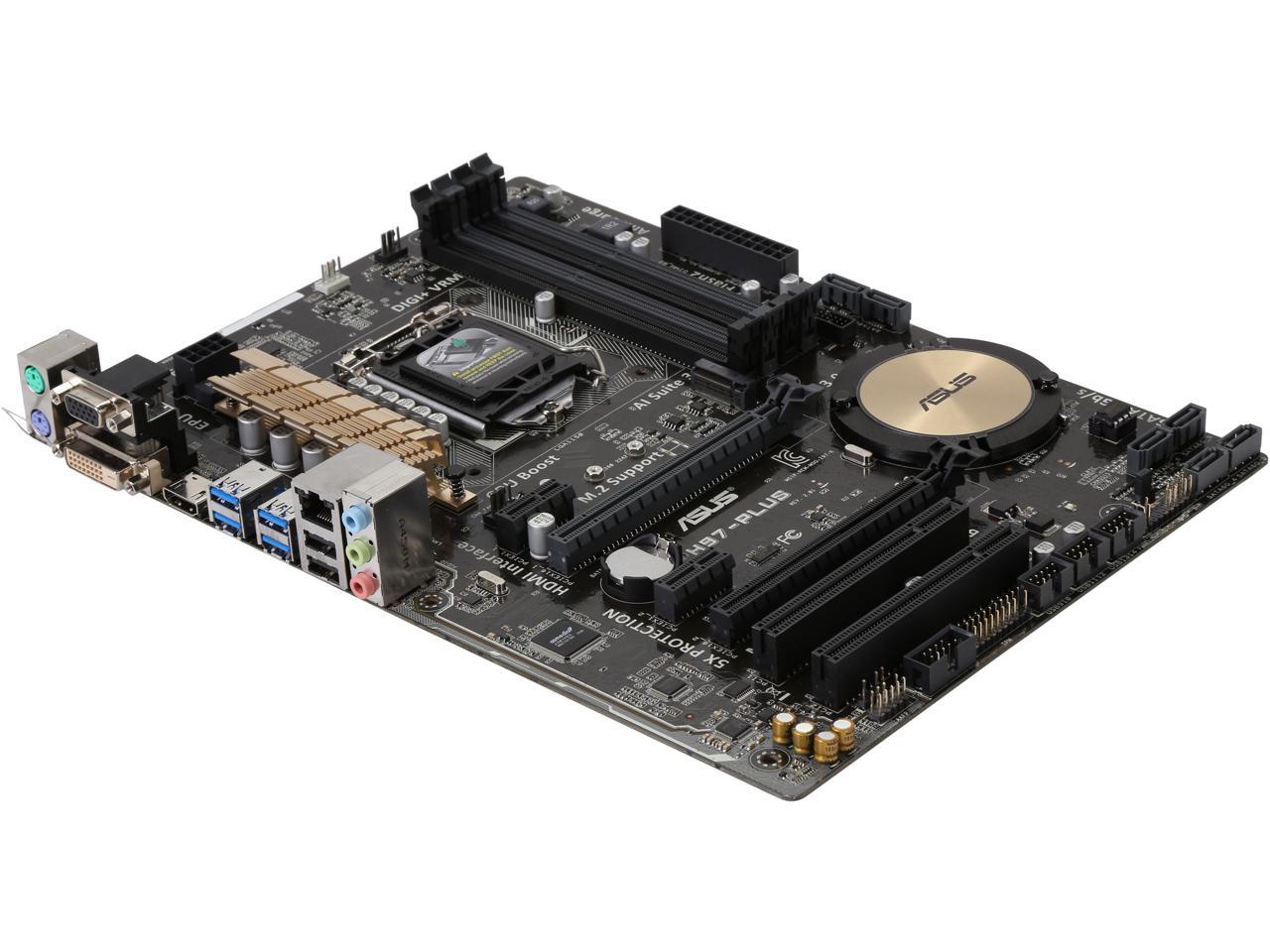 ASUS H97-PLUS-R LGA 1150 Intel H97 HDMI SATA 6Gb/s USB 3.0 ATX Intel Motherboard