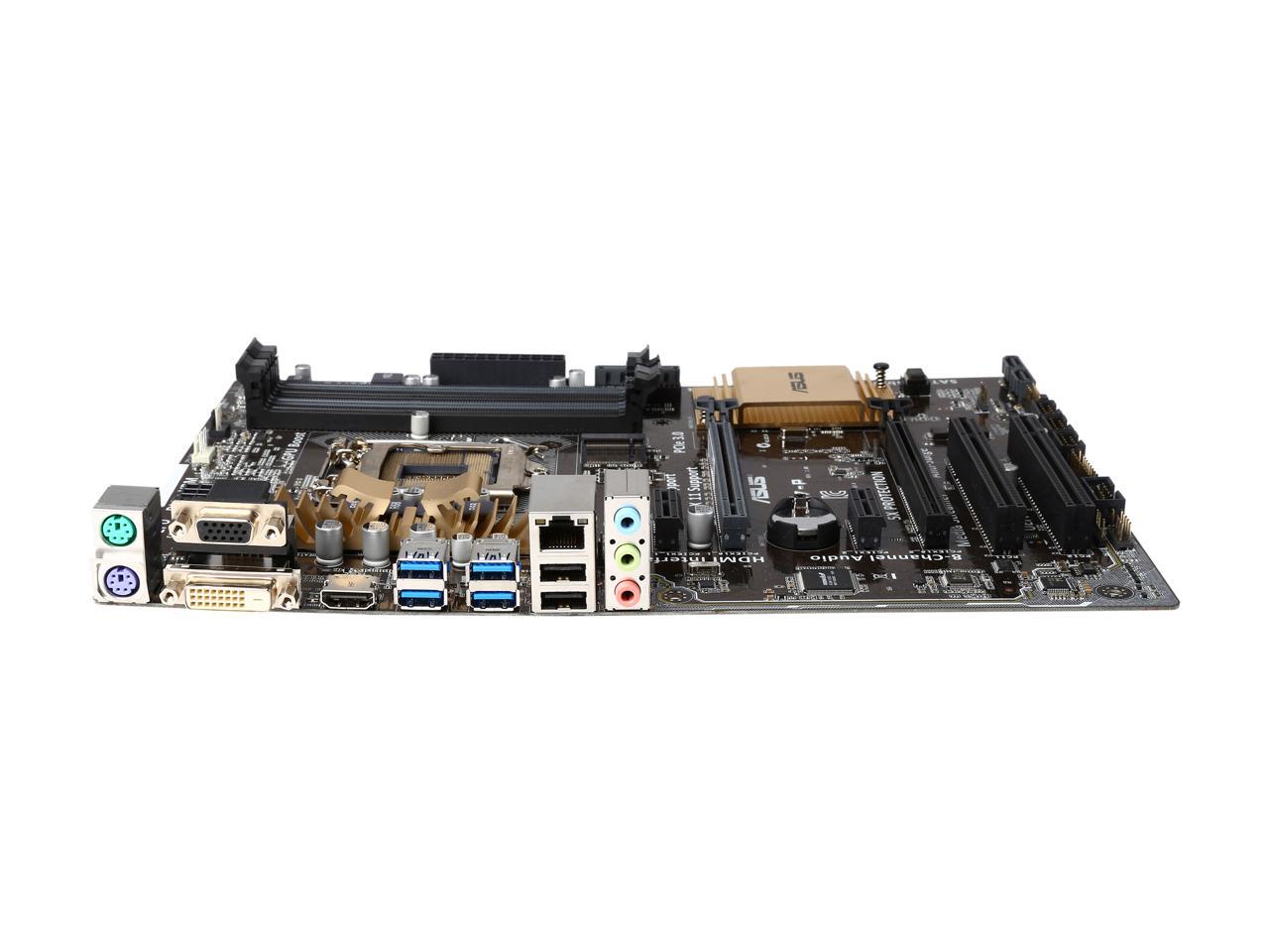 ASUS Z97-P LGA 1150 Intel Z97 HDMI SATA 6Gb/s USB 3.0 ATX Intel Motherboard
