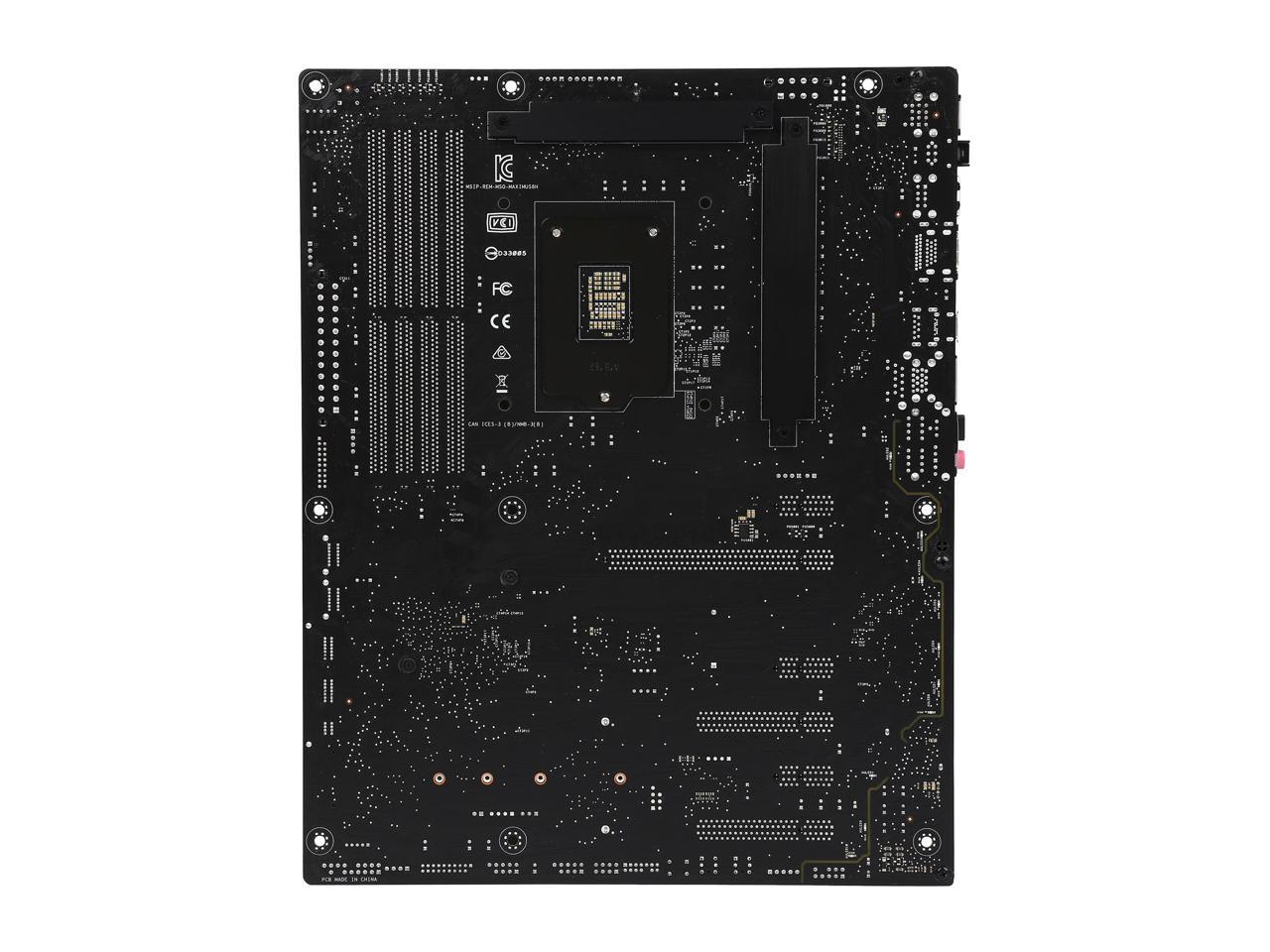 ASUS ROG MAXIMUS VIII HERO LGA 1151 Intel Z170 HDMI SATA 6Gb/s USB 3.1 ATX Intel Gaming Motherboard