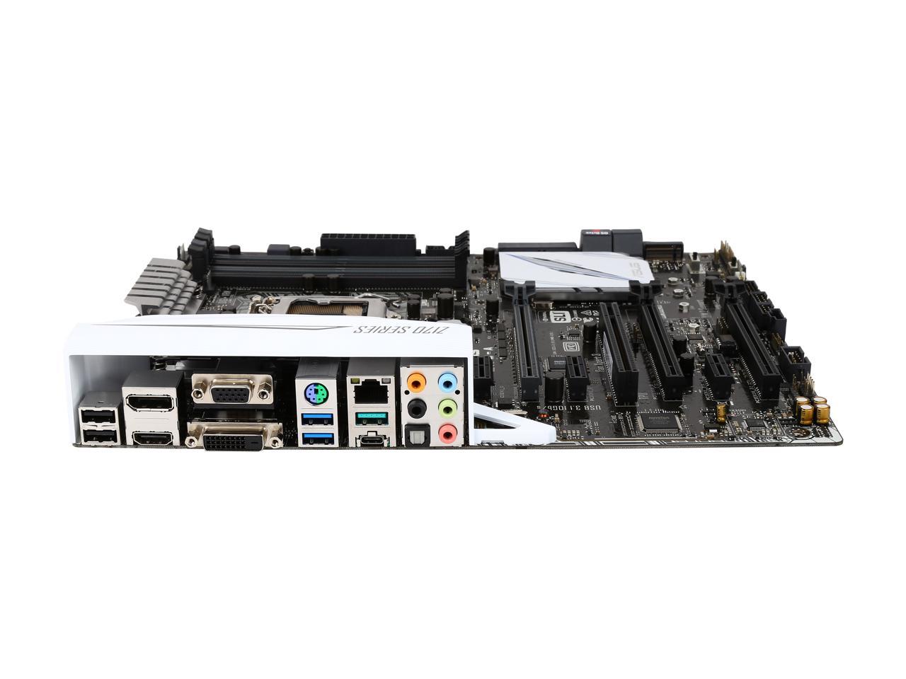 ASUS Z170-A LGA 1151 Intel Z170 HDMI SATA 6Gb/s USB 3.1 USB 3.0 ATX Intel Motherboard