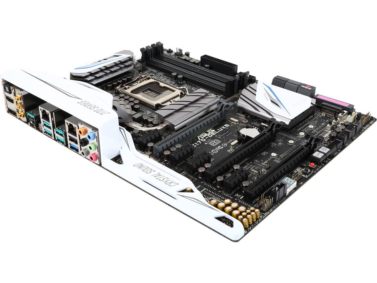 ASUS Z170-DELUXE LGA 1151 Intel Z170 HDMI SATA 6Gb/s USB 3.1 USB 3.0 ATX Intel Motherboard