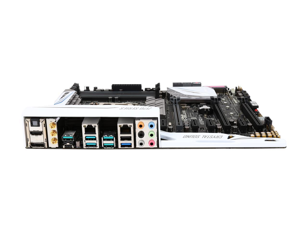 ASUS Z170-DELUXE LGA 1151 Intel Z170 HDMI SATA 6Gb/s USB 3.1 USB 3.0 ATX Intel Motherboard