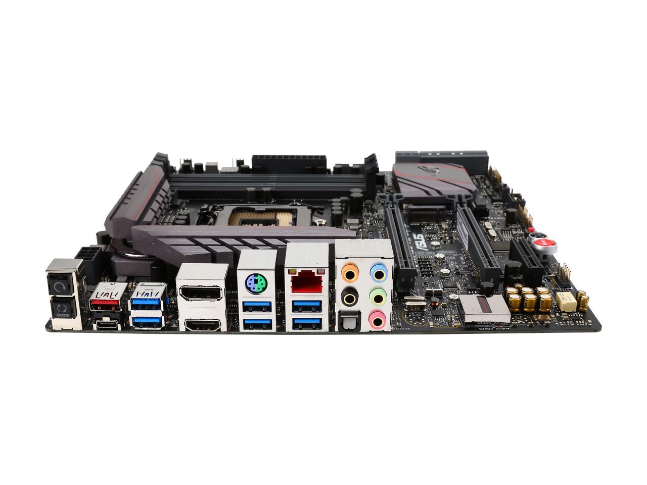 ASUS ROG MAXIMUS VIII GENE LGA 1151 Intel Z170 HDMI SATA 6Gb/s USB 3.1 Micro ATX Intel Gaming Motherboard
