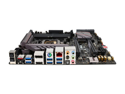 ASUS ROG MAXIMUS VIII GENE LGA 1151 Intel Z170 HDMI SATA 6Gb/s USB 3.1 Micro ATX Intel Gaming Motherboard